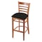 Holland Bar Stool Co 25" Counter Stool, Medium Finish, Canter Espresso Seat 314025Med003 - alternate 1